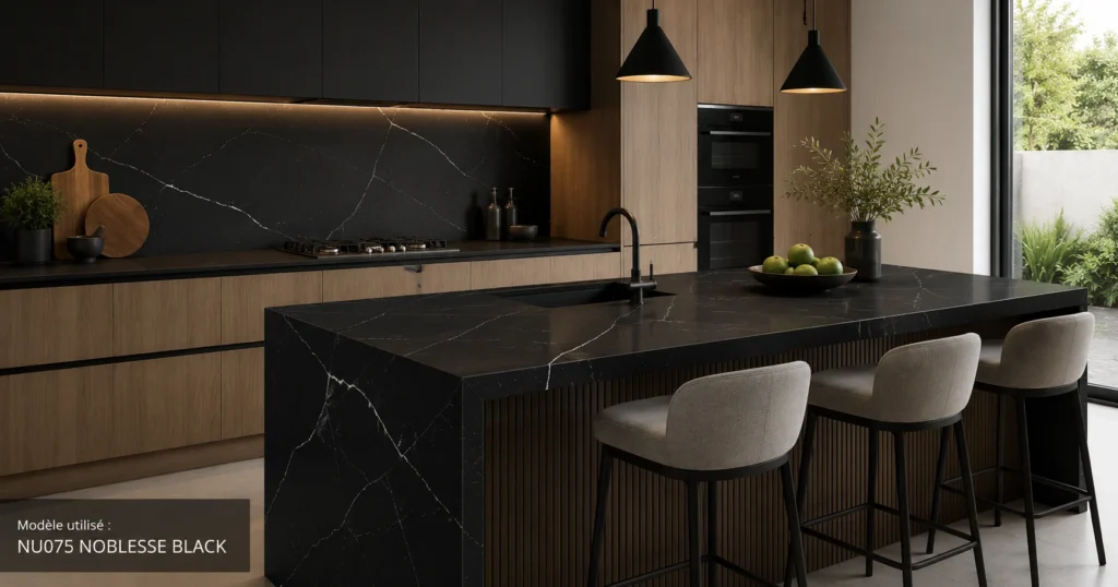 Cuisine en quartz {Ville}