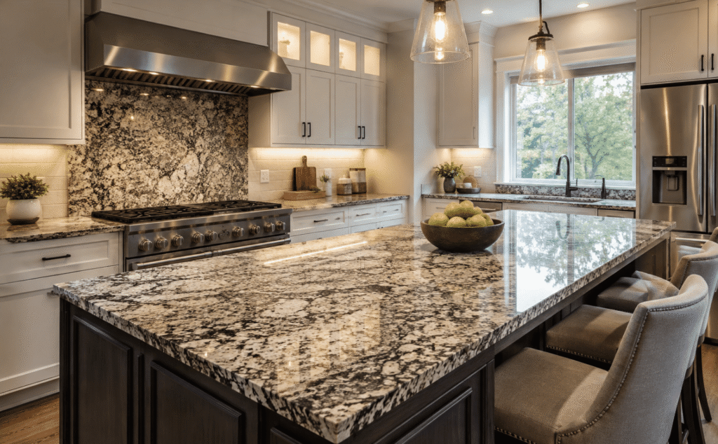 Cuisine en granite {Ville}